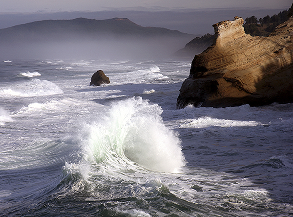 "Cape Kiwanda Curl" by Laren Woolley