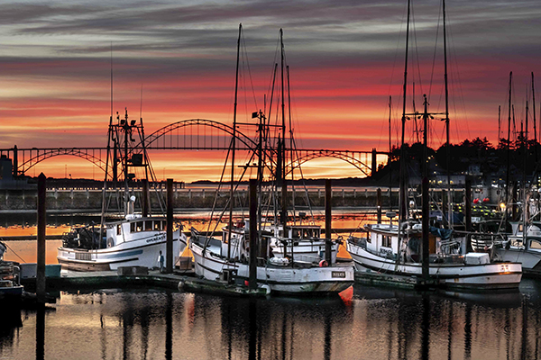 "New Year's Eve Sunset" by Walt Duvall